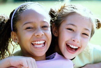 Happy children at the dentist — Centerpointe Dental, Burnsville and Lakeville, MN